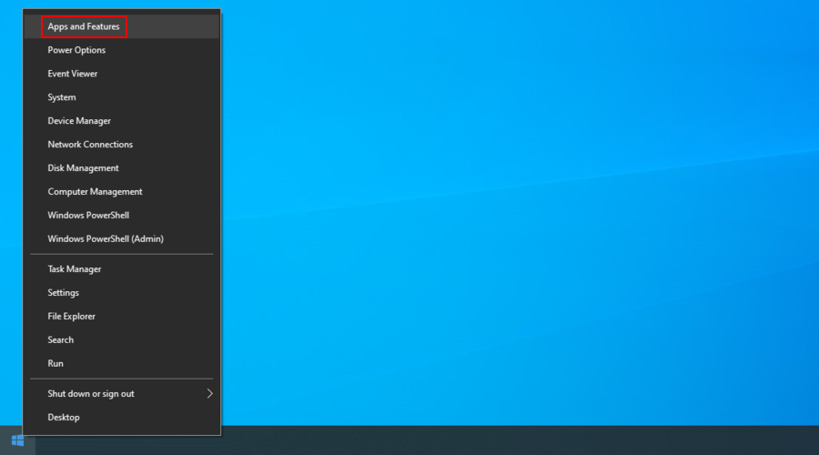 Windows 10 mostra come accedere ad app e funzionalità dal menu di scelta rapida Start