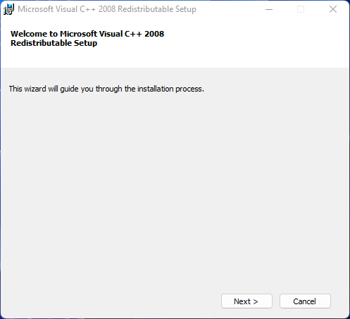 Uninstall and Reinstall Visual C Redistributable Packages (9)